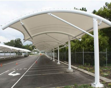 Top Arch Parking Shade