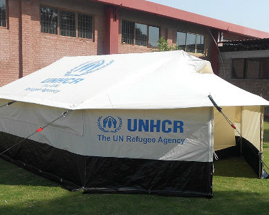 UN Refugee Tent