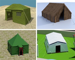ref tents home product 3d