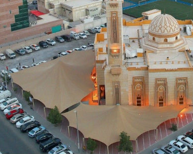 tensile - mosque shades